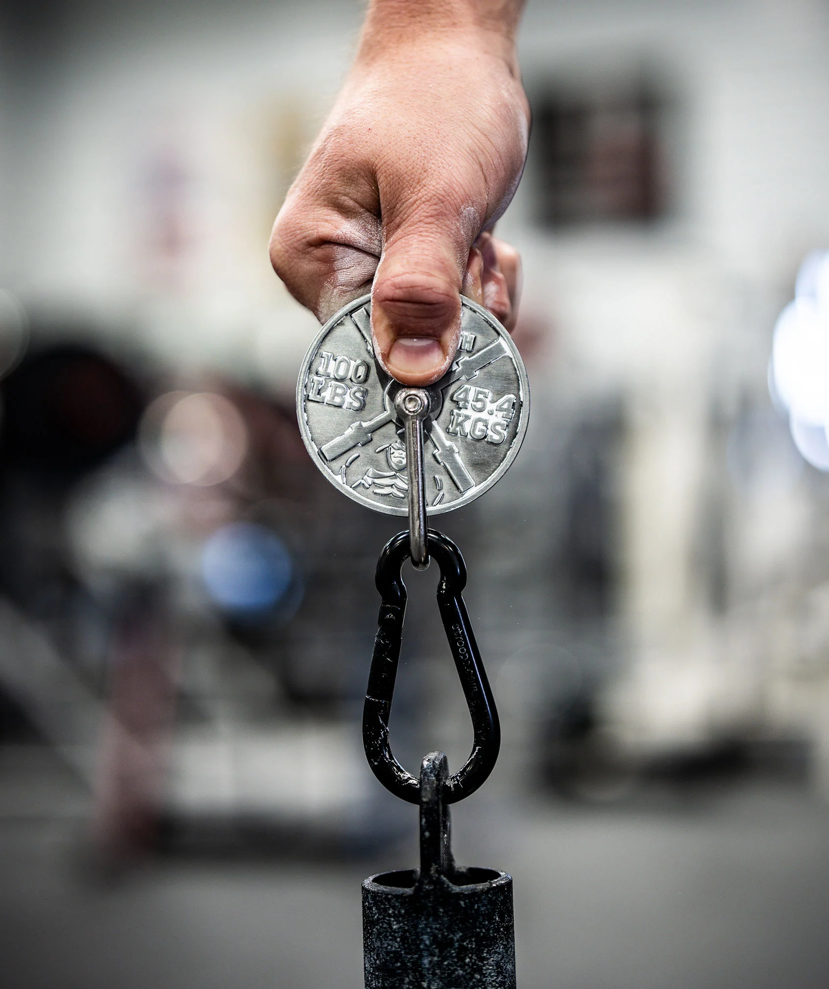 SHAW STRENGTH "100LBS" Pinch Grip Coin - Image 4