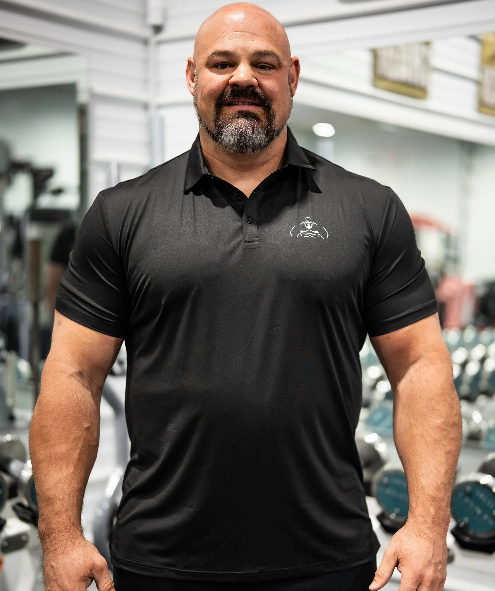 Shaw Strength Figure Polo Shirts - Image 3